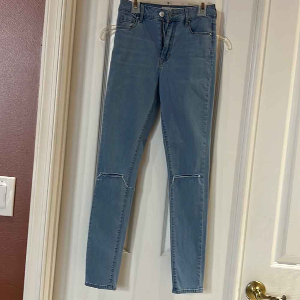 Bullhead high waisted skinny jeans size 24
